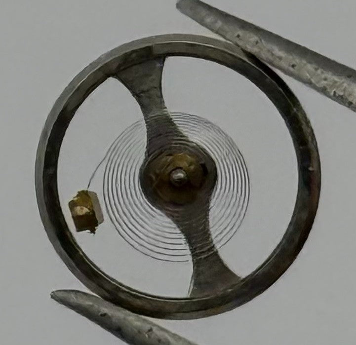 REGO 180 182 Balance Wheel Complete And Spring Renata 1023 Watch Movement Parts