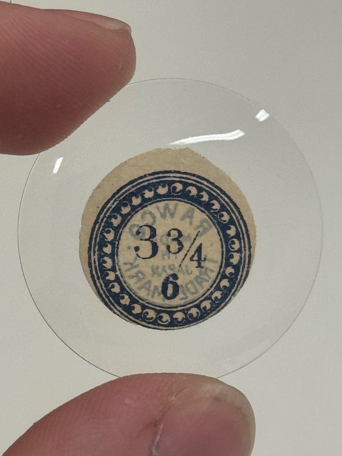 Antique Pocket Watch Glass Crystal - Choose From Available Sizes - Rawco - NOS