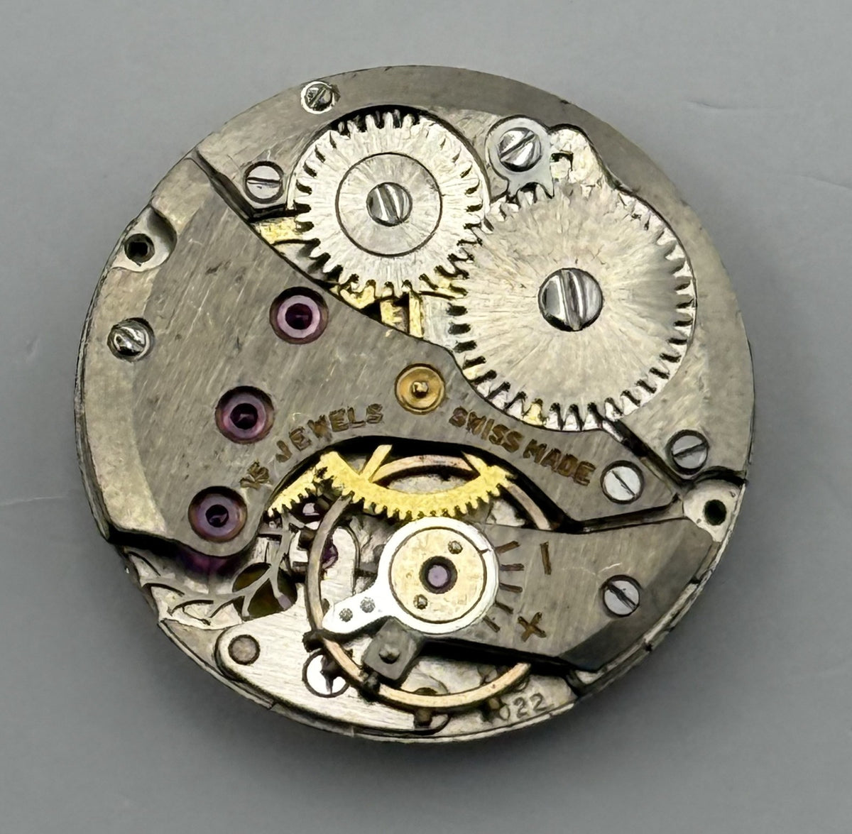 Felsa 4022 Watch Movement Gradus 15 Jewels Swiss Manual Wind Parts Repair 17.1mm