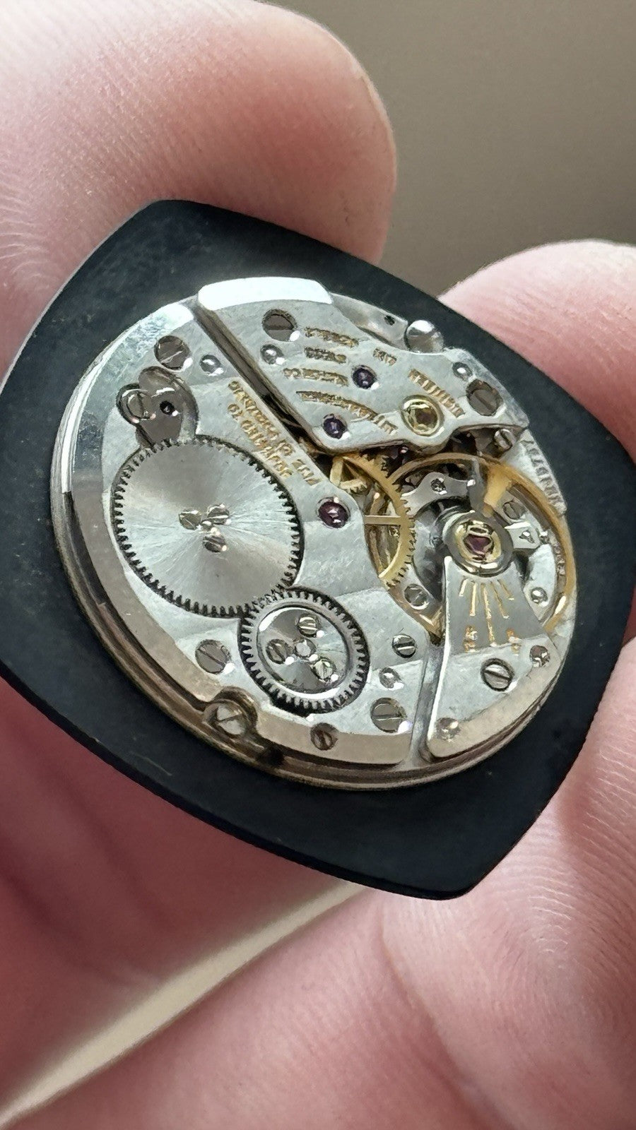 IWC 185/1 Watch Movement - High Grade Thin Calibre - Rare - For Parts / Repair