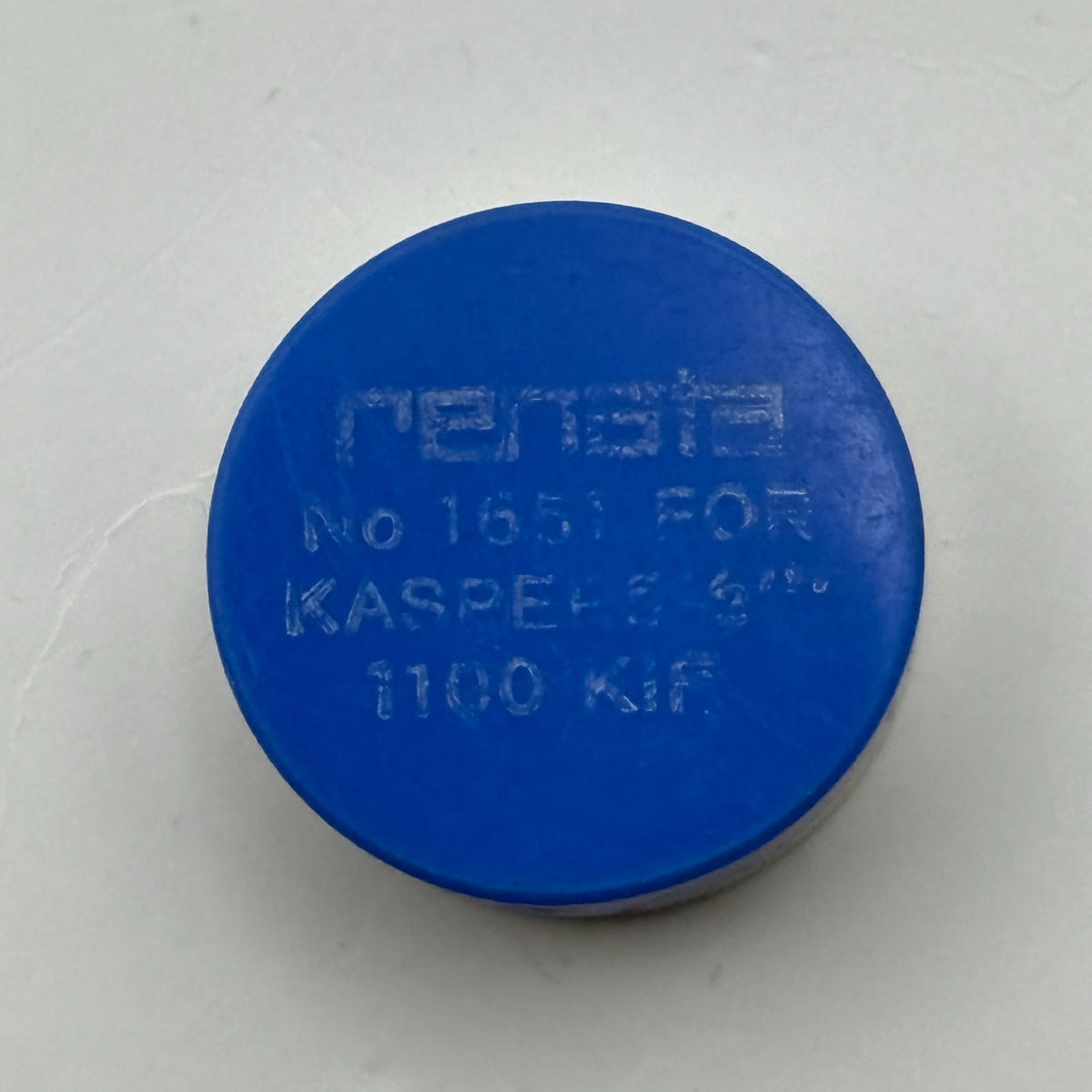 Kasper 1100 Balance Wheel Complete And Spring 5½’’’ 1651 Watch Movement Parts