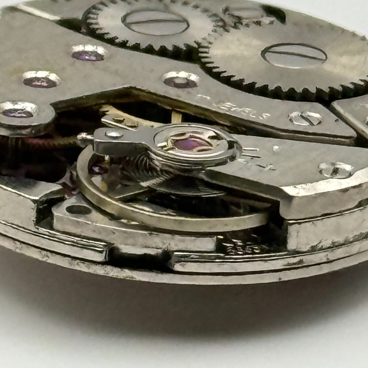 Unitas 6365N Watch Movement Running Excalibur 17 Jewel Swiss Parts Repair 19.6mm