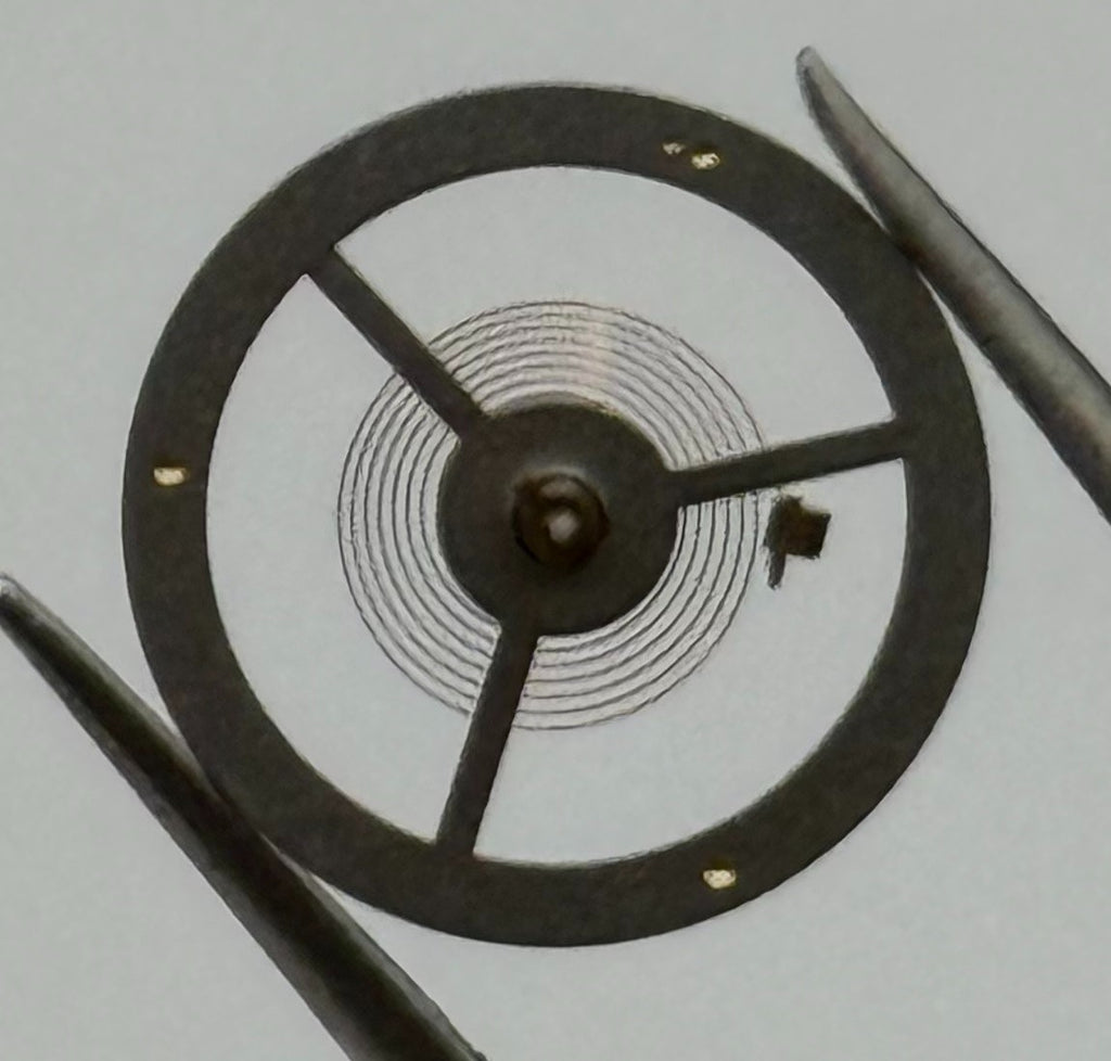 EB 8800 Balance Wheel Complete And Spring 12’’’ Renata 1309 Watch Movement Parts