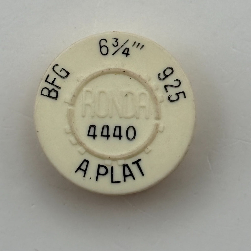 BFG 925 Balance Wheel Complete And Spring 6¾’’’ 4440 Watch Movement Parts NOS