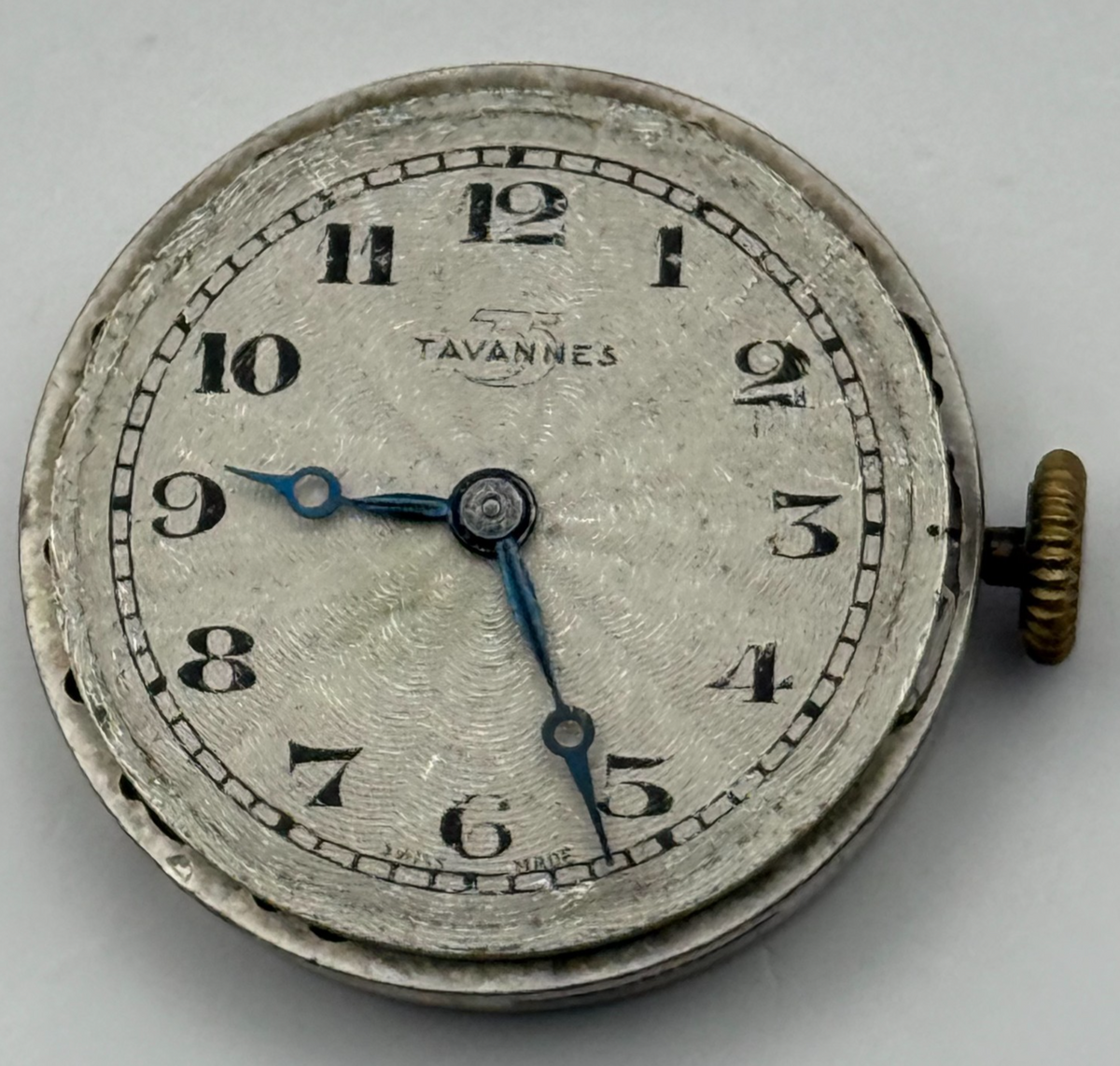 Cyma Ref 013 Watch Movement Tavannes Rare 15 Jewels Manual Wind Parts 23.6mm