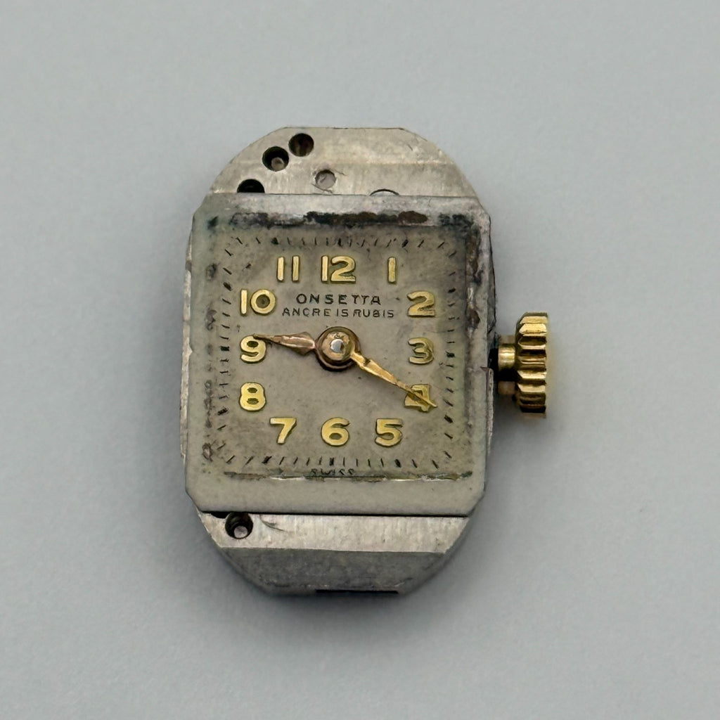 Unitas UT 521 Watch Movement - Onsetta - For Parts / Repair