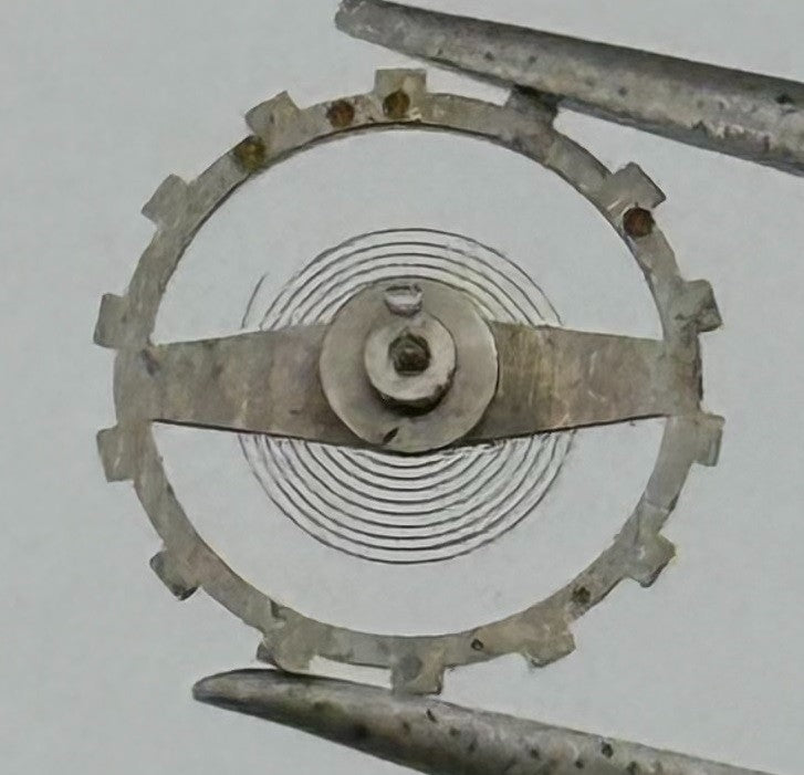 EB 1225 Balance Wheel Complete And Spring 5¼’’’ Renata 112 Watch Movement Parts