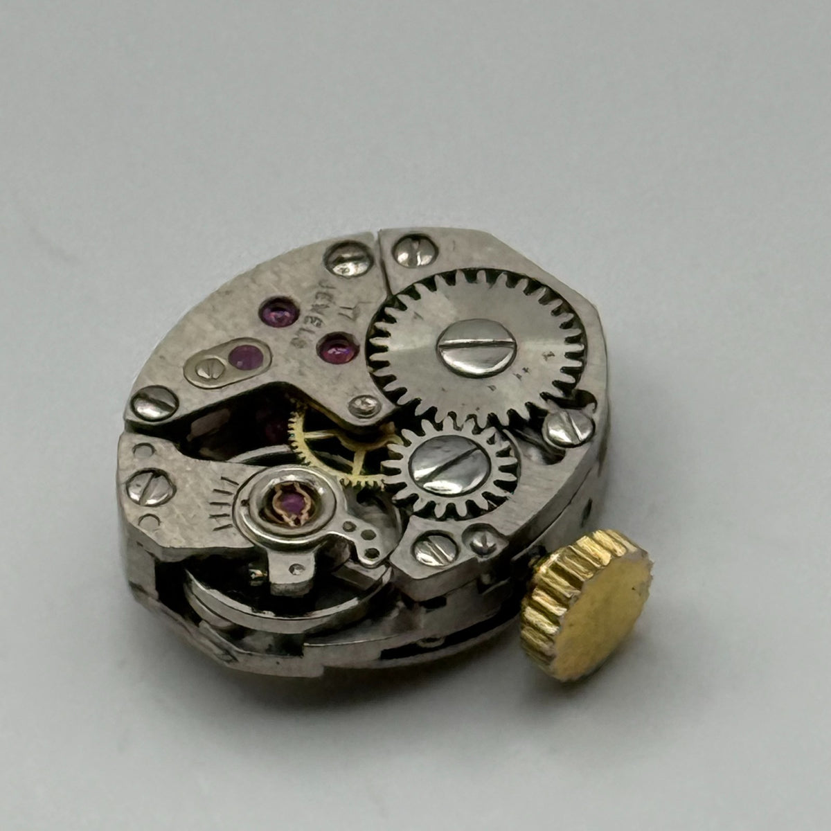 PUW 74 Watch Movement Stowa Swiss 17 Jewels Manual Wind Parts Repair 13.2mm