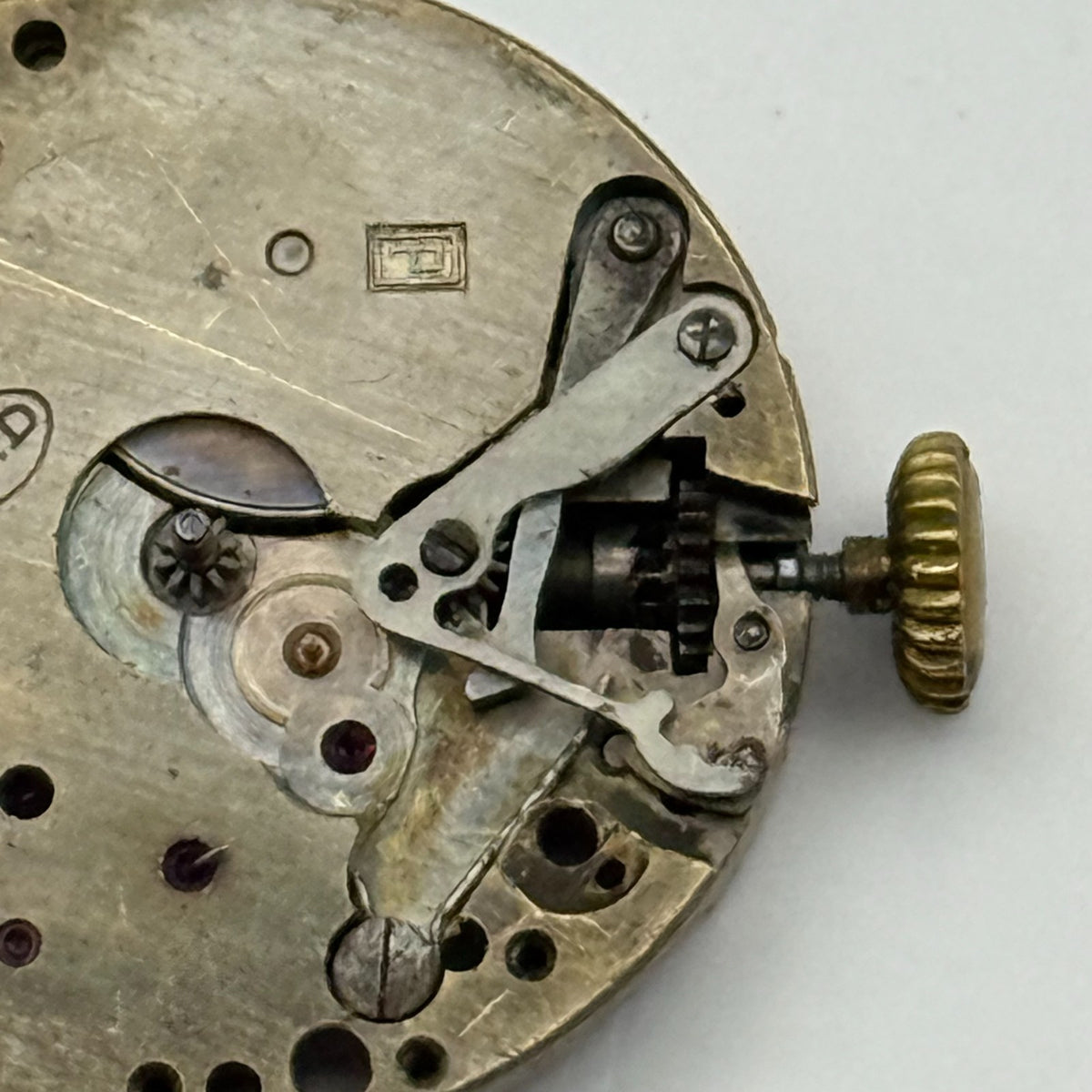 Peseux 6/240 Watch Movement - Spares - For Parts / Repair - 21.9mm