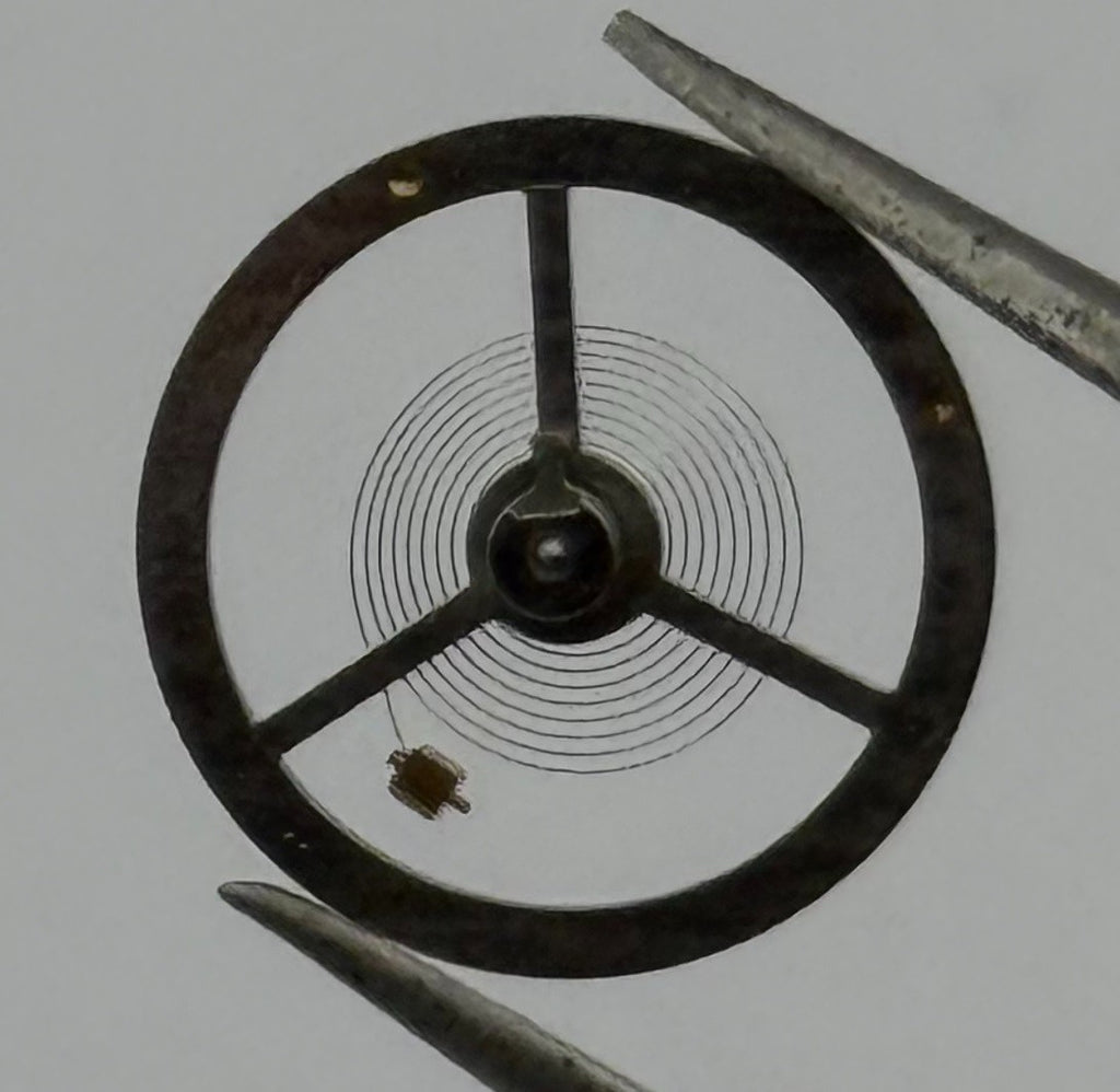 Brac 500 Balance Wheel Complete And Spring Renata 1636 Watch Movement Parts NOS