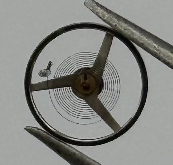 FEF 6620 Balance Wheel Complete And Spring 5½’’’ 1450 M Watch Movement Parts NOS