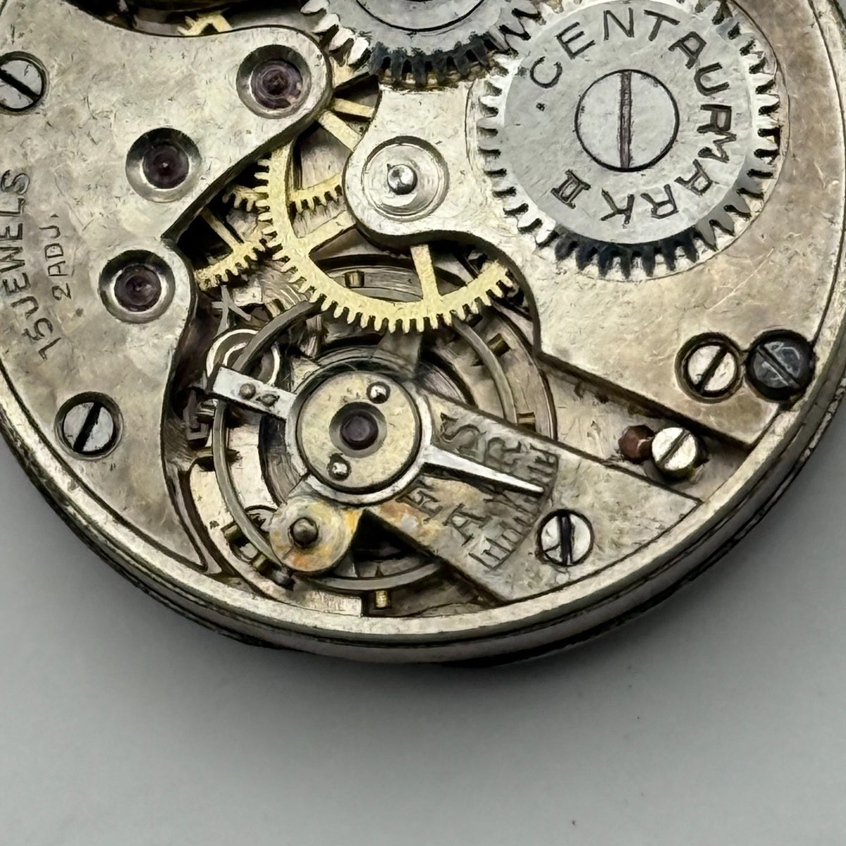 Centaur 226 Watch Movement 15 Jewels Swiss Manual Wind Parts Repair 23.4mm