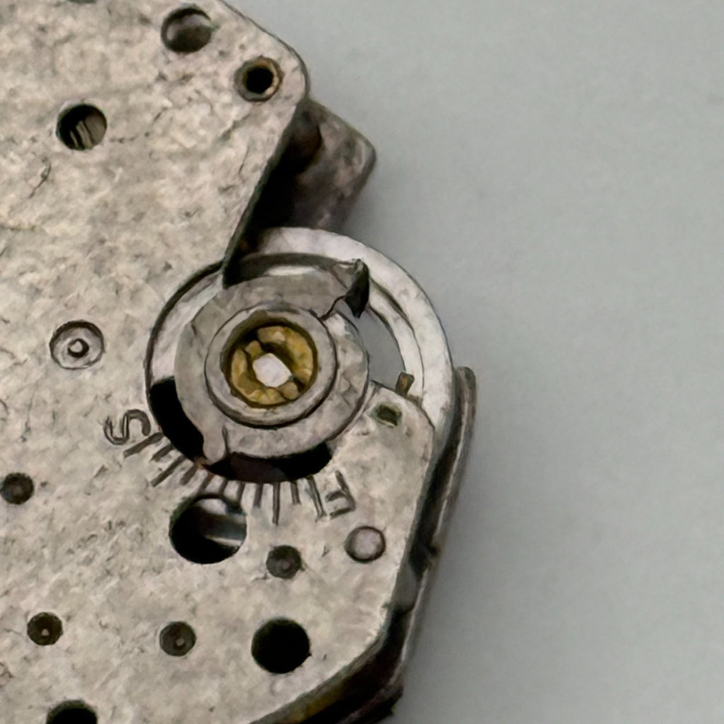 Timex 415 Watch Movement Great Britain Manual Wind Vintage Parts Repair 18.4mm
