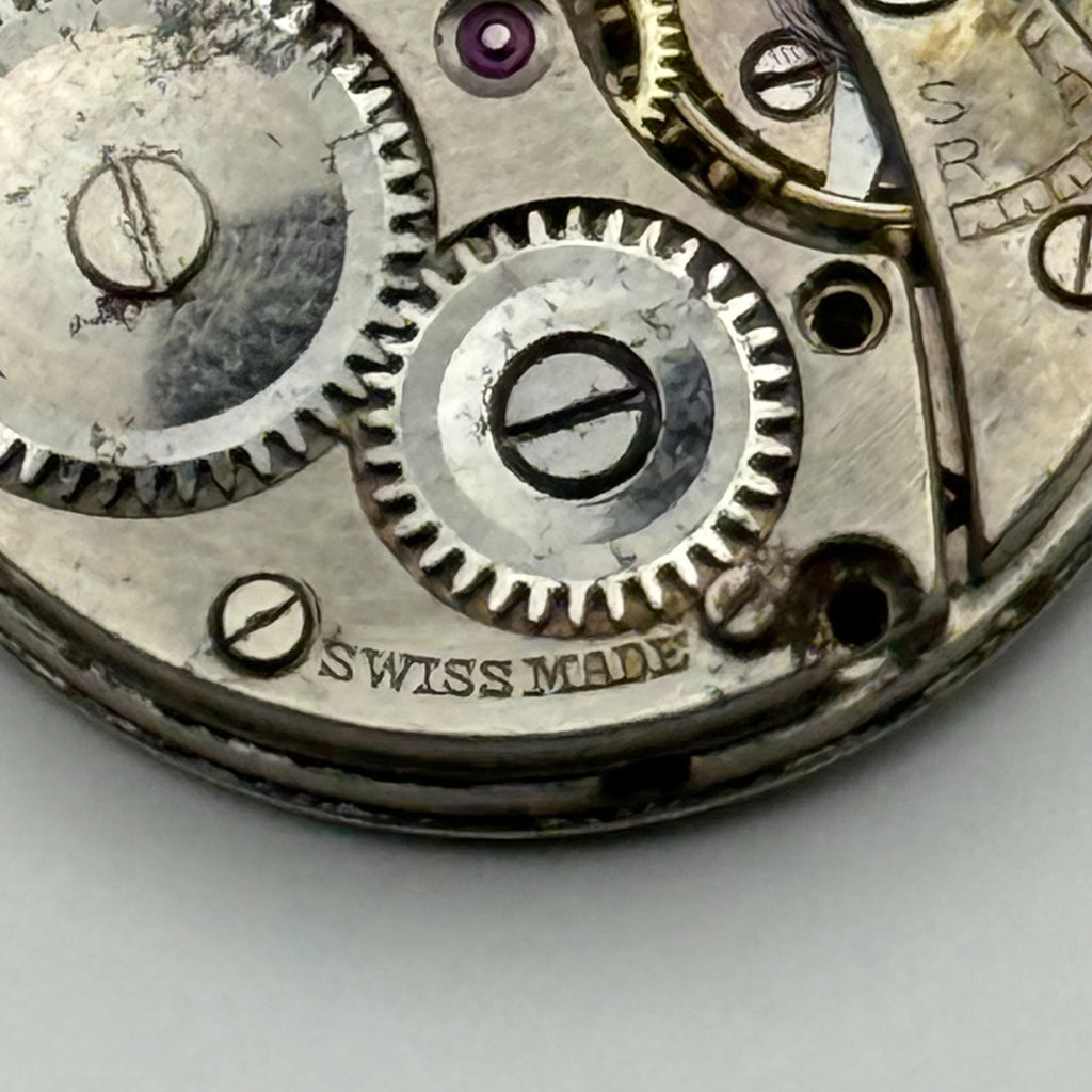 Syren 205 Watch Movement Swiss Manual Wind Vintage Parts Repair 19.1mm