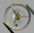 Brac 190 Balance Wheel Complete And Spring Renata 985 Watch Movement Parts NOS