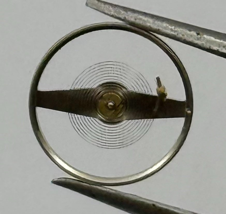 Oris 670 672 Balance Wheel Complete And Spring 8¾’’’ 5246 Watch Movement Parts
