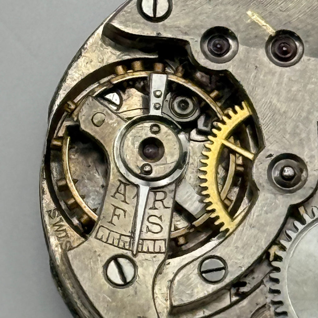 Unidentified Watch Movement Manual Swiss Vintage Wind Parts Repair 24.4mm