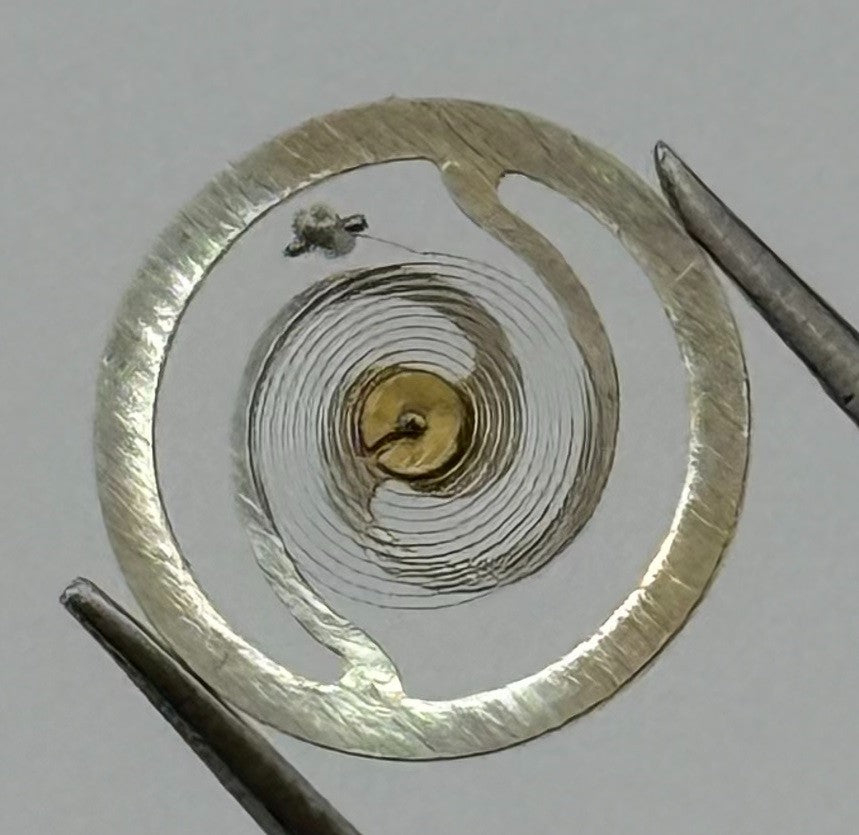 RL 7013 Balance Wheel Complete And Spring 10½’’’ 1367 Watch Movement Parts NOS
