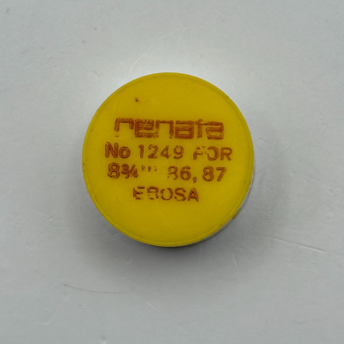 Ebosa 86 87 Balance Wheel Complete And Spring 8¾’’’ 1249 Watch Movement Parts