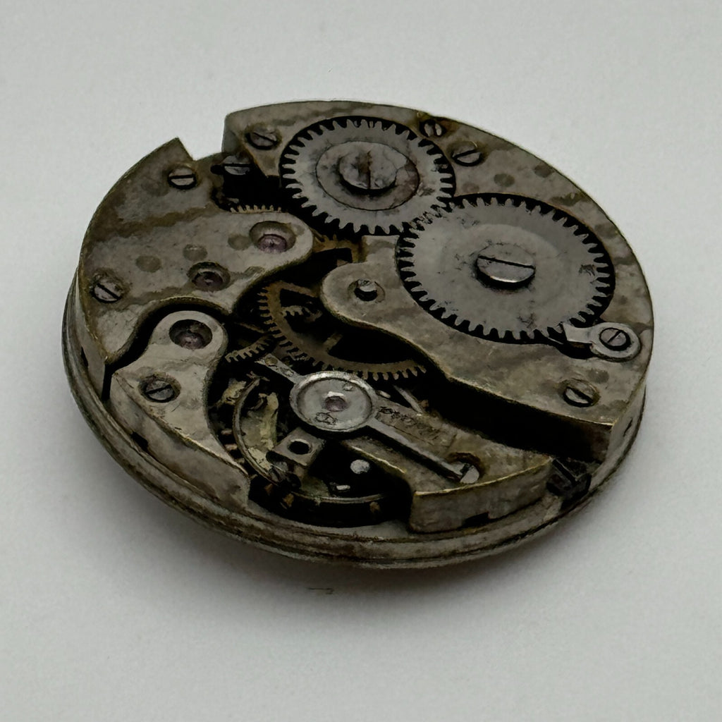 Unidentified Watch Movement Manual Wind Swiss Parts Repair 24.8mm