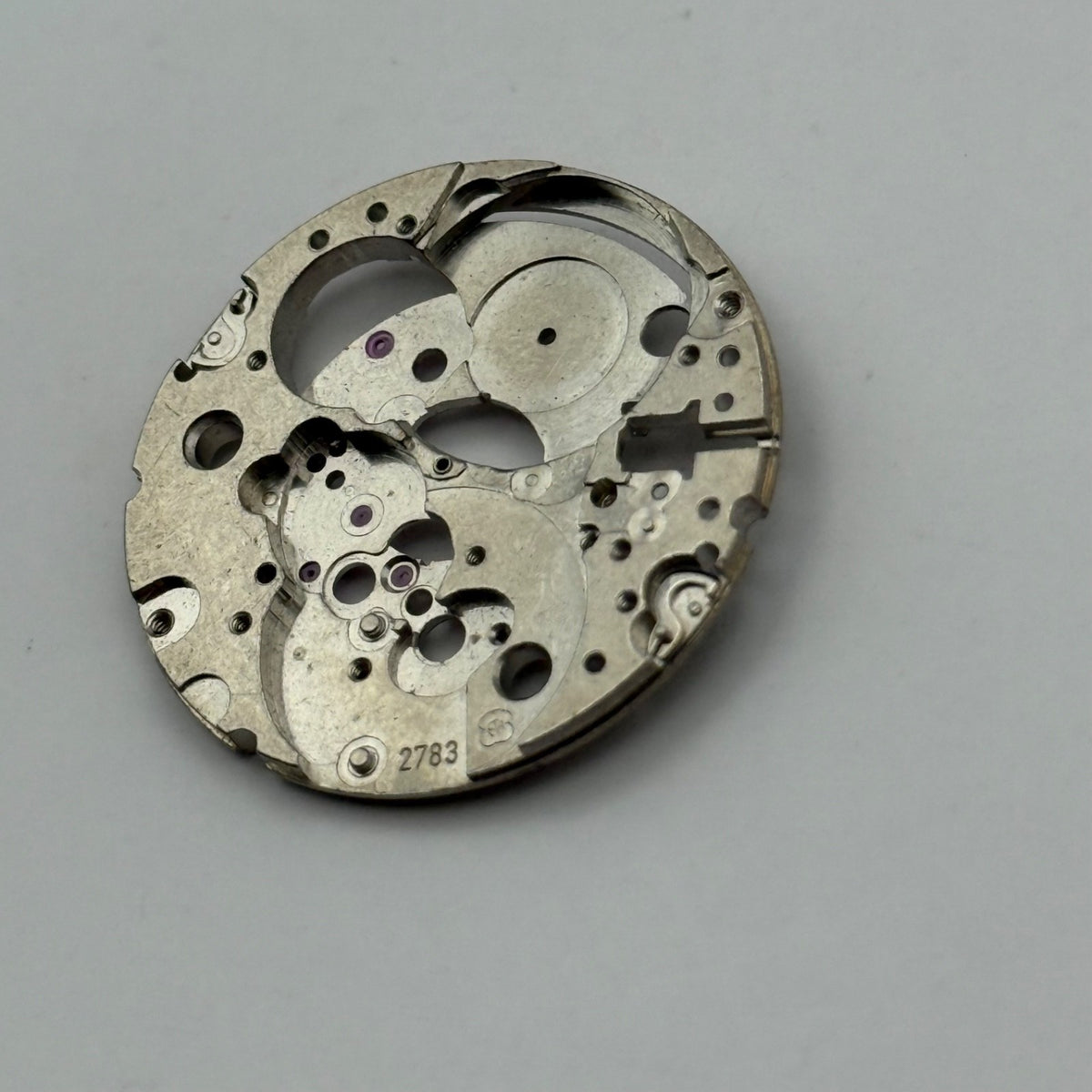 ETA 2783 Watch Movement - Main Plate - For Parts / Repair - 25.9mm