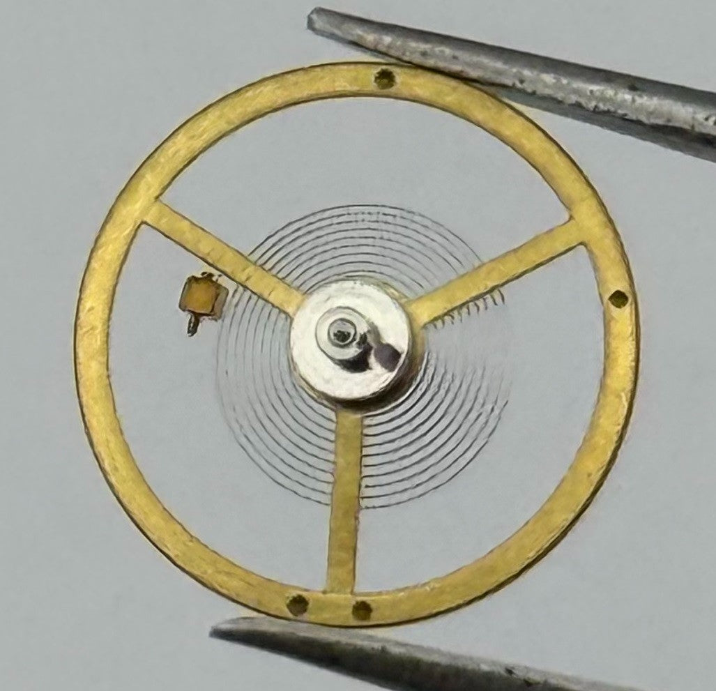 BFG 582/21 Balance Wheel Complete And Spring 13½''' 1841 Watch Movement Parts