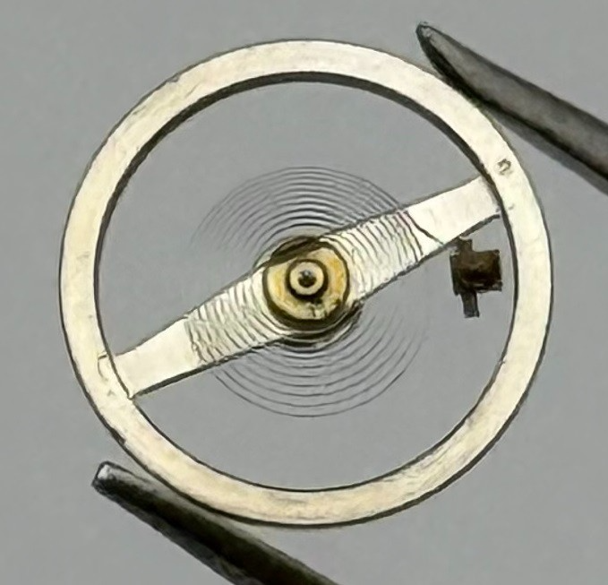 BFG 925 Balance Wheel Complete And Spring 6¾’’’ 4440 Watch Movement Parts NOS
