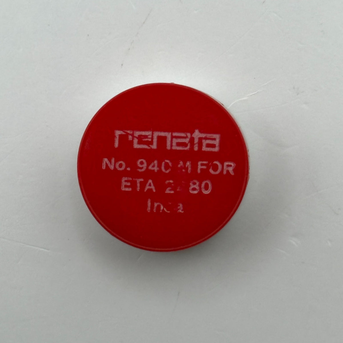 ETA 2480 Balance Wheel Complete And Spring Renata 940 M Watch Movement Parts NOS
