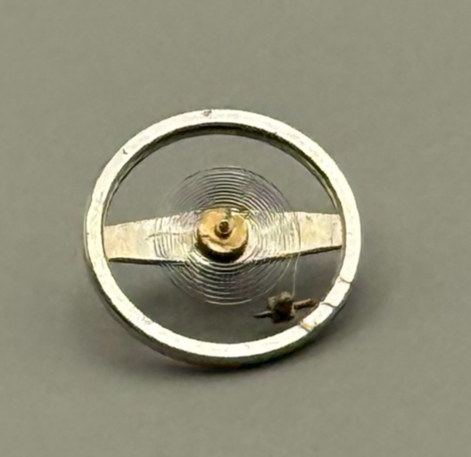 Brac 2051 Balance Wheel Complete And Spring  5½’’’ 69 M Watch Parts NOS