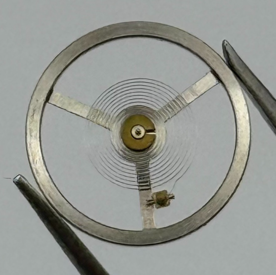 Ebosa 65 Balance Wheel Complete And Spring 12½’’’ 942 Watch Movement Parts NOS