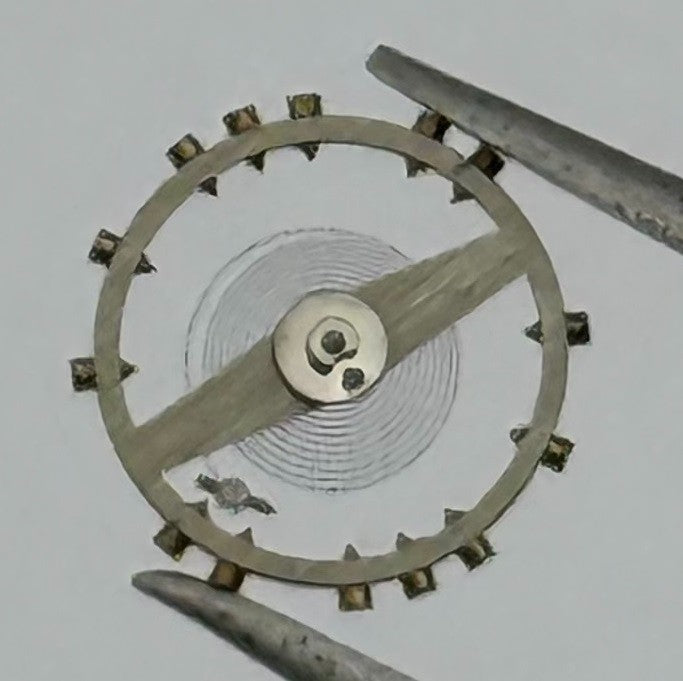ETA 2360 2365 Balance Wheel Complete And Spring 751 M Watch Movement Parts NOS