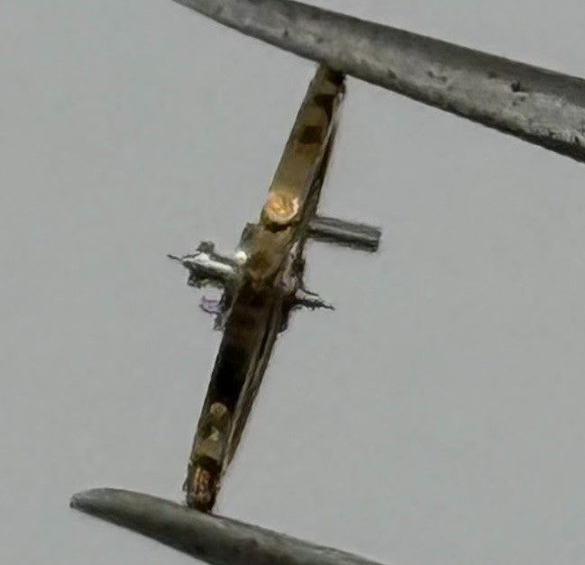 FHF 57-21 Balance Wheel Complete And Spring 6¾’’’ 1361 Watch Movement Parts NOS