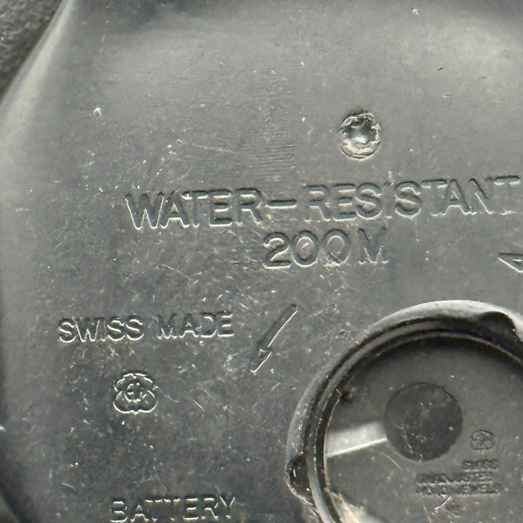 Vintage Swatch Scuba 200 Watch SDB103 Bombola 1992 ETA Quartz Swiss 40mm Parts 