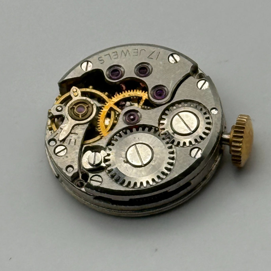 Exacta IMP Soviet Watch Movement 17 Jewels Vintage Parts Repair 15.9mm