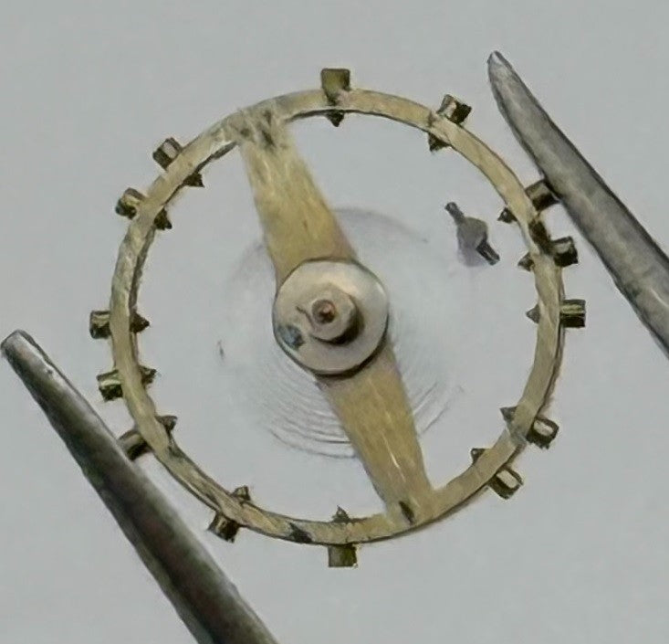 MST 349 Balance Wheel Complete And Spring 5¼’’’ 256 M Watch Movement Parts NOS