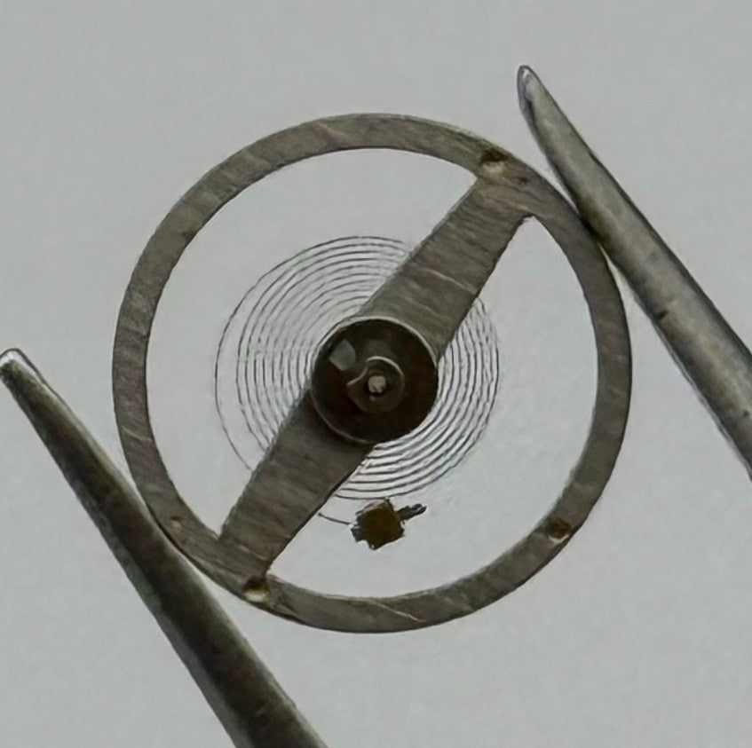 Ebosa 52 Balance Wheel Complete And Spring 5¼’’’ Renata 130 Watch Movement Parts