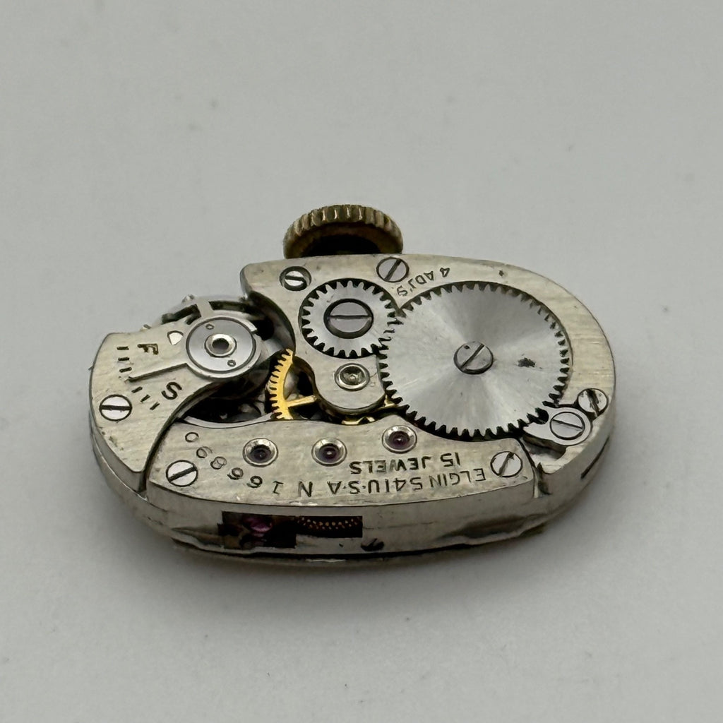 Elgin Grade 541 Model 2 Watch Movement 1951  American Parts Repair Ladies 21/0s