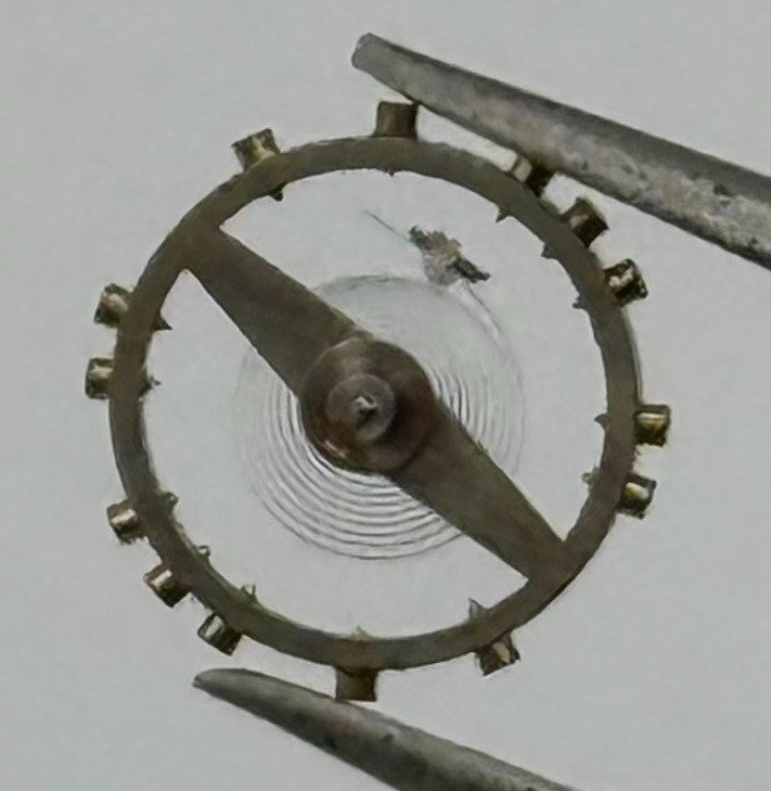 FEF 270 Balance Wheel Complete And Spring 5¼’’’ Renata 173 Watch Movement Parts