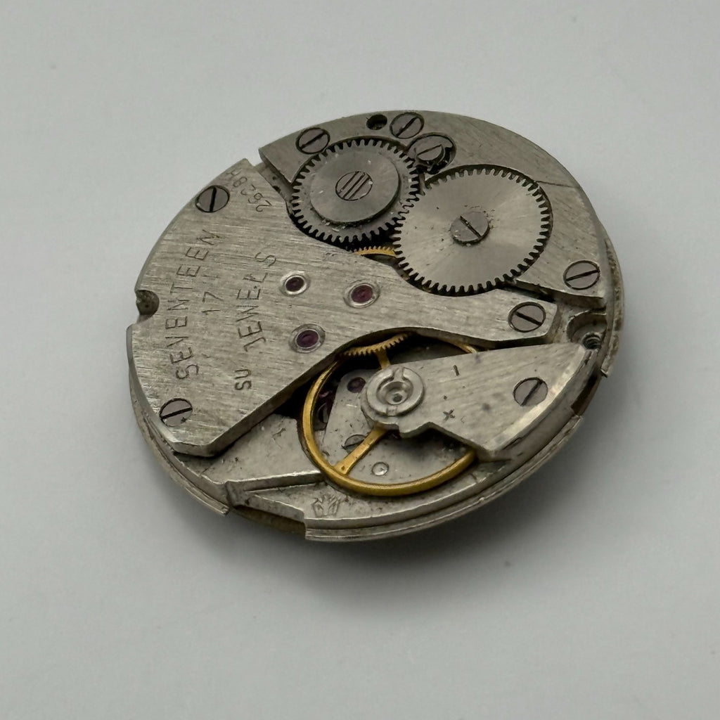 Poljot 2628.H Watch Movement Soviet 17 Jewels Manual Wind Parts Repair 26.6mm