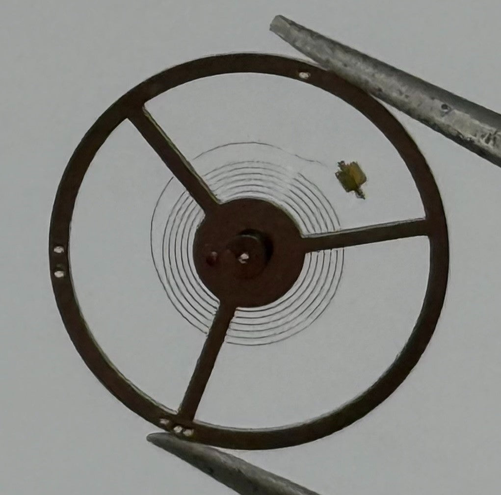 EB 8381 8391-66 Balance Wheel Complete And Spring 10½’’’ 1642 Watch Parts NOS