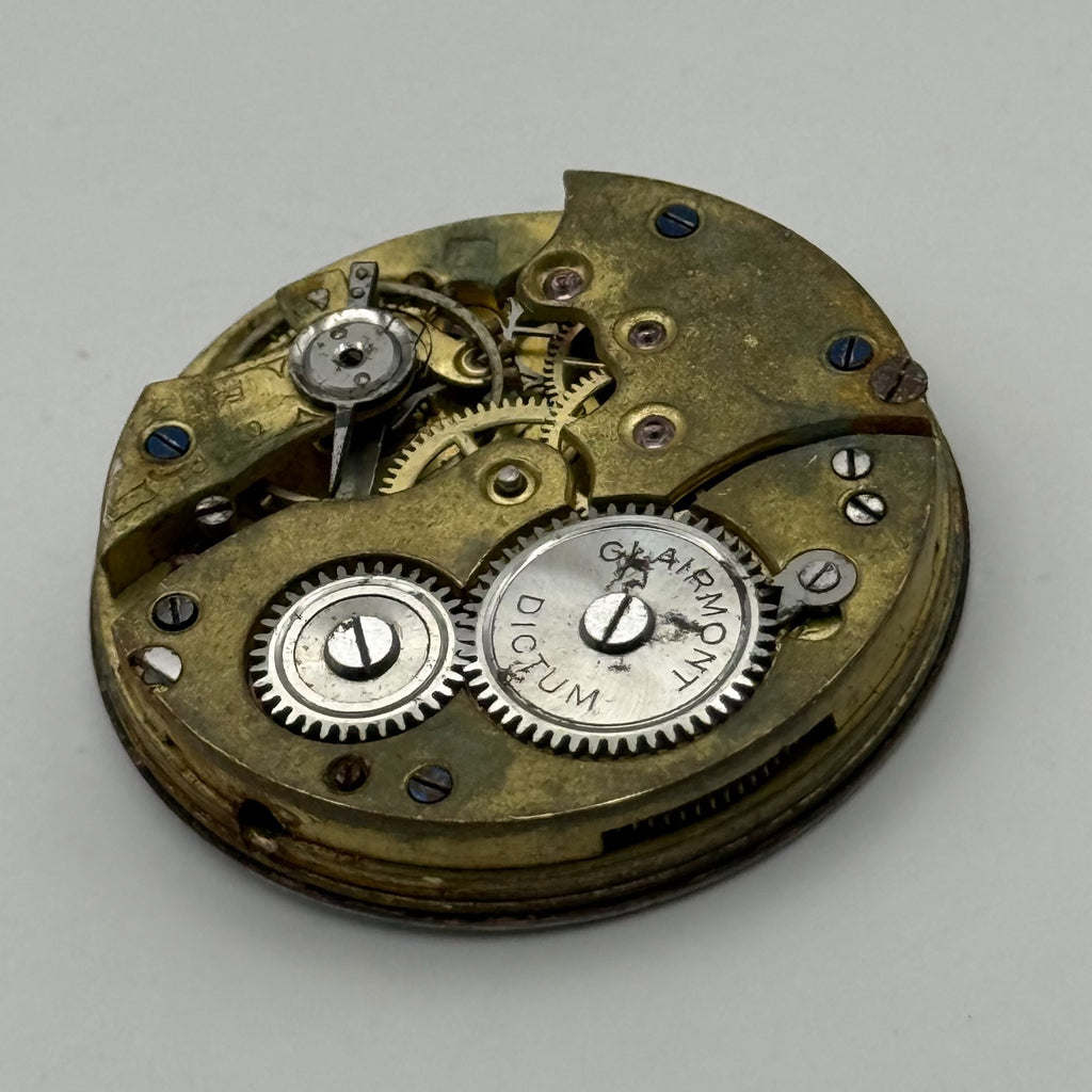 Clarimont Dictum Trench Watch Movement - For Parts / Repair - 29.8mm
