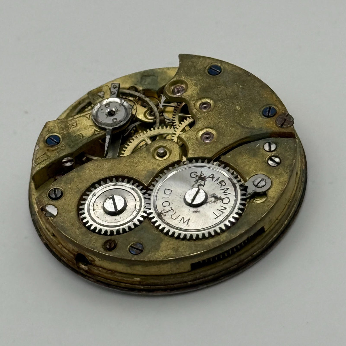 Clarimont Dictum Trench Watch Movement - For Parts / Repair - 29.8mm