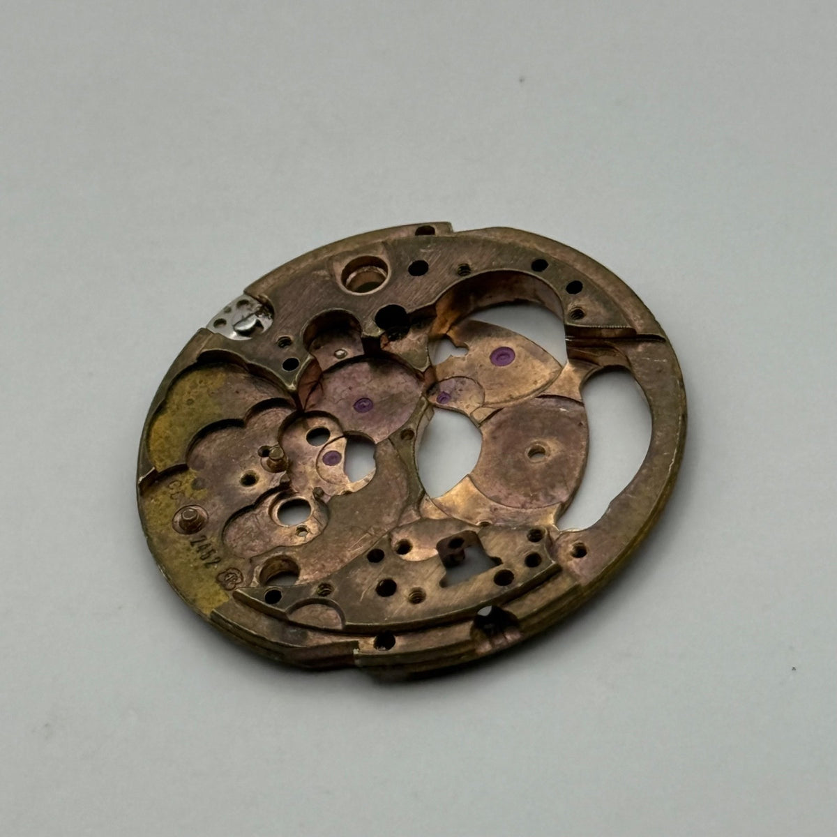 ETA 2452 Watch Movement - Main Plate Automatic - For Parts / Repair - 25.9mm