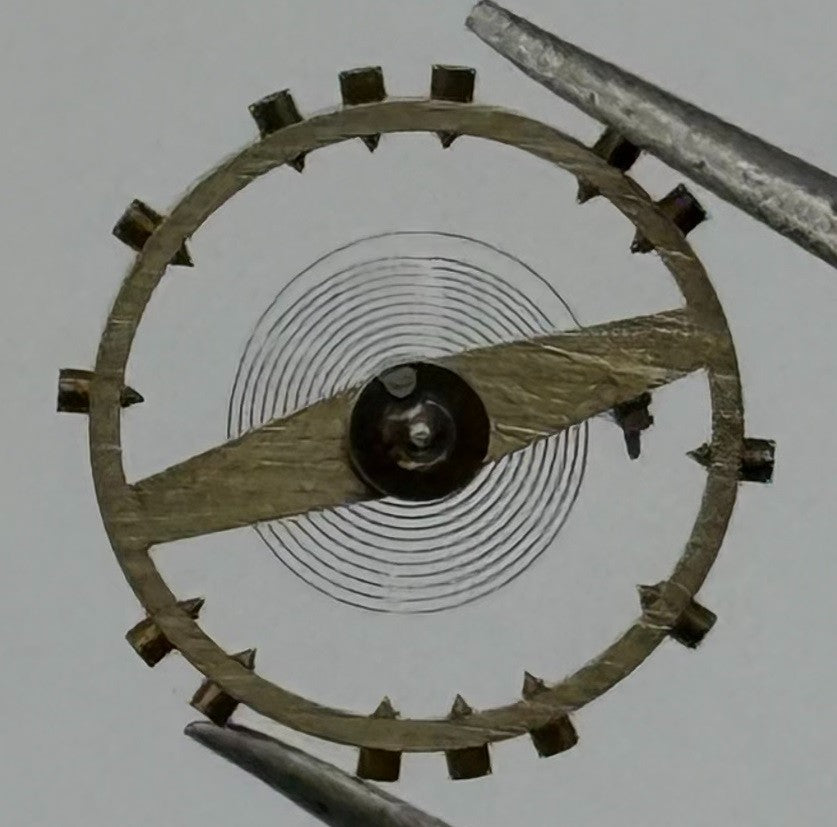 MST 352 Balance Wheel Complete And Spring Renata 687 M Watch Movement Parts NOS