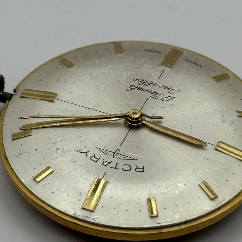 AS 1795 Watch Movement - A. Schild 1795 Rotary - For Parts / Repair - 30.6mm