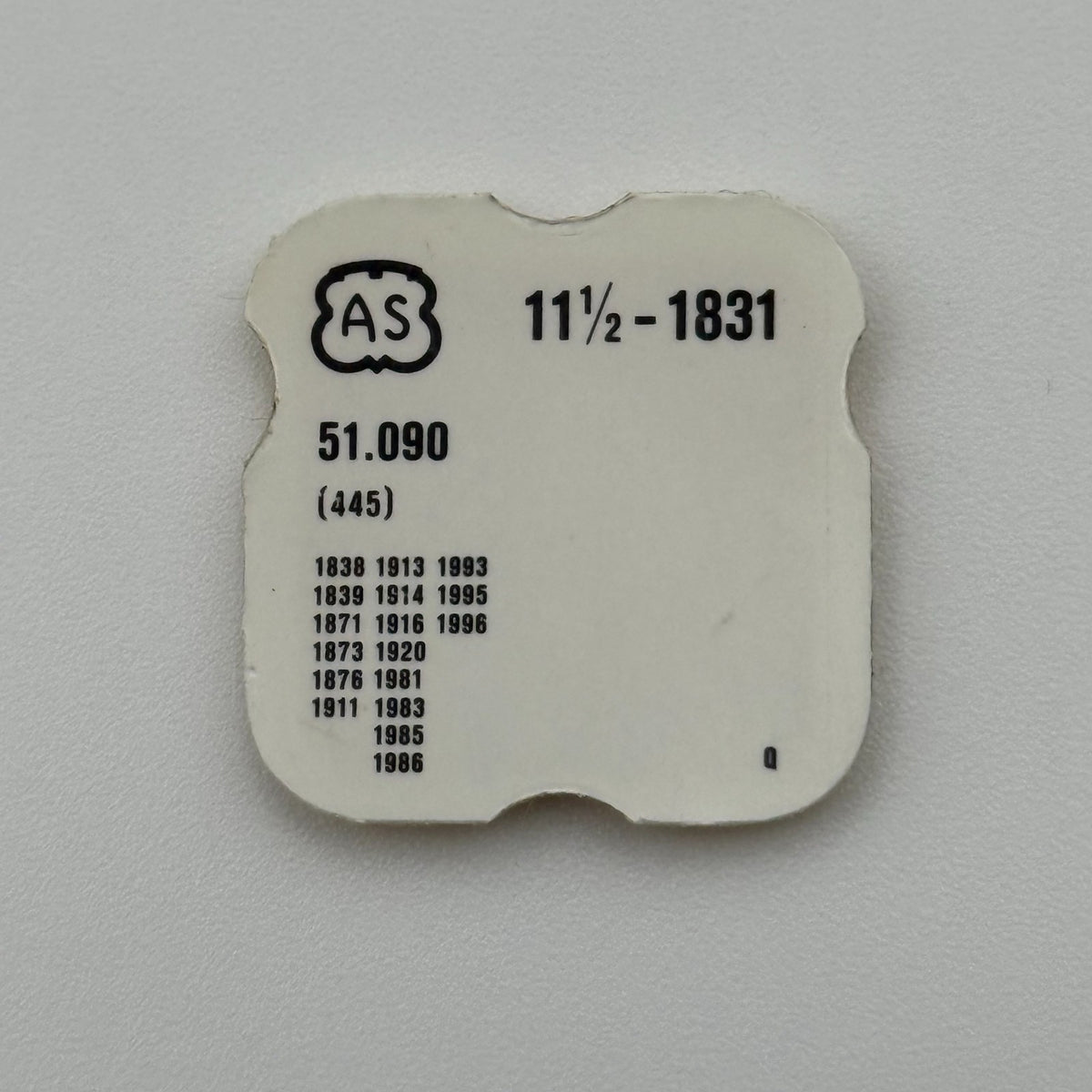 AS 1831 Setting Lever Spring - 11 1/2 - 445 - New Old Stock - Watch Parts