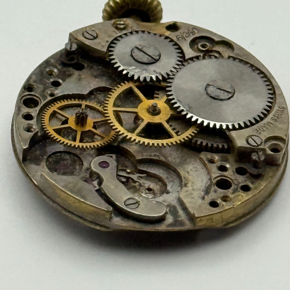 Peseux 6/240 Watch Movement - Spares - For Parts / Repair - 21.9mm