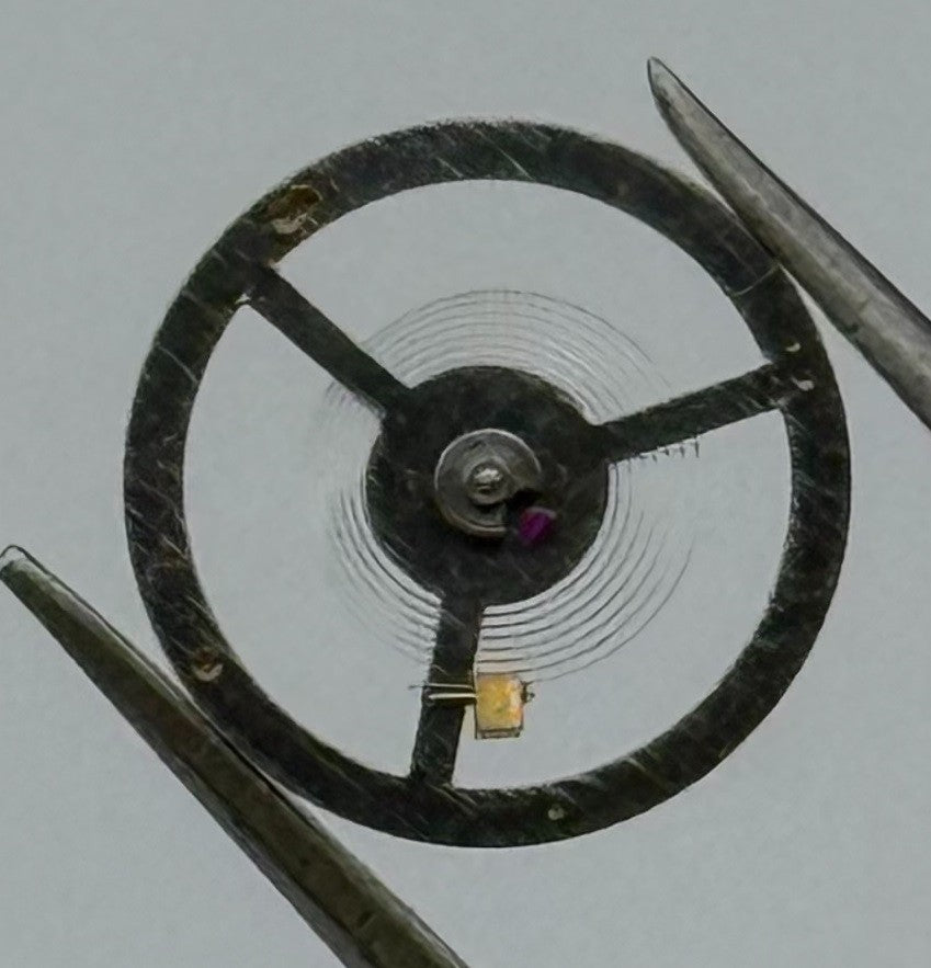 102 Special SP Balance Wheel Complete And Spring 10½’’’ Watch Movement Parts NOS