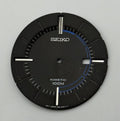Seiko 5M82-0AK0 Watch Dial Kinetic 100M Black Japan Spare Parts Repair 36.4mm