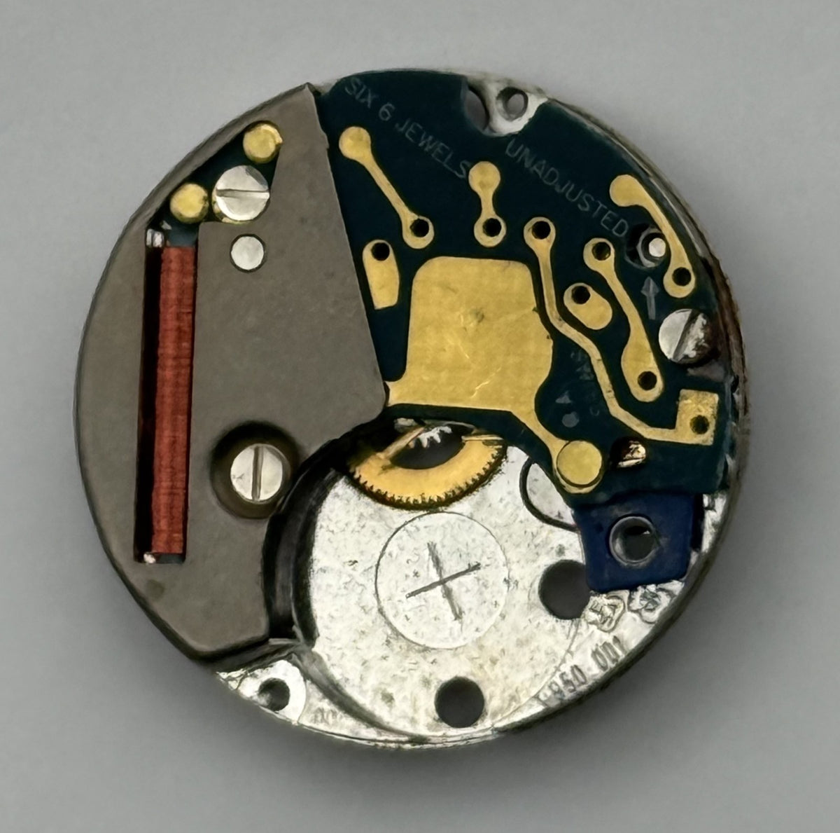 ETA 950.001 Watch Movement Quartz 6 Jewels Parts Repair Spares 17.2mm